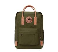 Kalidi, zaino unisex per la scuola, leggero, impermeabile, adatto a computer portatili da 15 pollici, per ragazzi e ragazze Verde con cintura in pelle 38 x 29 x 13 cm /15 x 11 x 5 inch
