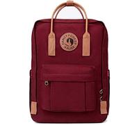 Kalidi, zaino unisex per la scuola, leggero, impermeabile, adatto a computer portatili da 15 pollici, per ragazzi e ragazze Borgogna Con Cintura In Pelle 38 x 29 x 13 cm /15 x 11 x 5 inch