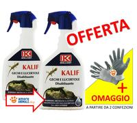 KALIF → 750 ml Allontana GECHI e LUCERTOLE Repellente ECOLOGICO (da D. c. +GU)