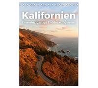Kalifornien - Eine einzigartige Entdeckungsreise. (Tischkalender 2026 DIN A5 hoch), CALVENDO Monatskalender: Genießen Sie die herzlichen Bilder von Kalifornien.