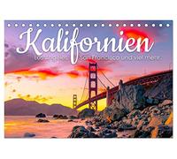 Kalifornien - Los Angeles, San Francisco und viel mehr. (Tischkalender 2026 DIN A5 quer), CALVENDO Monatskalender: Eine Reise durch den Golden State von Amerika.