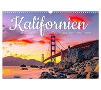 Kalifornien - Los Angeles, San Francisco und viel mehr. (Wandkalender 2026 DIN A3 quer), CALVENDO Monatskalender: Eine Reise durch den Golden State von Amerika.