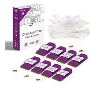 KALIGEN® ✮ Trappole per scarafaggi ✮ | Confezione completa | Repellente professionale per scarafaggi | Repellente per scarafaggi e formiche 100% naturale | + Regali + (Set da 8 pezzi)
