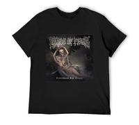 KALIKADUO Cradle of Filth Heartbreak And Seance Unisex 100% Cotton Short-Sleeve T-Shirts Black XXXL