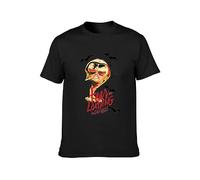 KALIKADUO Fear And Loathing in Las Vegas Unisex 100% Cotton Short-Sleeve T-Shirts Black XL