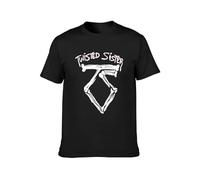 KALIKADUO Twisted Sister Were Not Gonna Take It Unisex 100% Cotton Short-Sleeve T-Shirts Black M