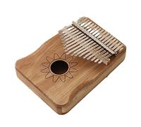 Kalimba 17 Keys Thumb Piano Strumento musicale in mogano per bambini Piano di dito portatile e adulti Principianti Polcatura professionale Strumento musicale Musical solid wood