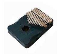 Kalimba 17 Keys Thumb Piano Strumento musicale in mogano per bambini Piano di dito portatile e adulti Principianti Polcatura professionale Strumento musicale Musical blue