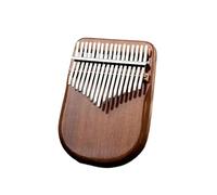 Kalimba 17 Tasti 17/21 Tasti Kalimba Noce Arricciato Tastiera Pianoforte A Pollice Smussato Strumento Kalimba Con Martelletti Di Accordatura(A17)