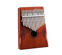 Kalimba 17 Tasti 17 21 Tasti Kalimba Pianoforte Professionale Per Dita Completamente In Legno Massello Impiallacciato In Mogano Kalimba Pianoforte A Pollice Strumento Per Principianti(A17)