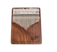 Kalimba 17 Tasti 21 Tasti Tastiera Musicale Professionale Pianoforte Bordo In Noce Fiddle Per Dito Mini Strumento Per Pianoforte Portatile(21 key)