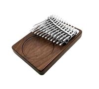 Kalimba 17 Tasti 24 Tasti Kalimba Board Thumb Piano Strumento Musicale In Noce Nero Xilofono Tastiera Portatile Musica(C)