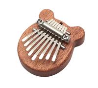 Kalimba 17 Tasti 8 Tasti Kalimba Strumento Musicale Mini Tastiera Musicale Pianoforte A Pollice In Legno Acrilico Piccolo Strumento Musicale Indossabile(D)
