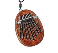 Kalimba 17 Tasti 8 Tasti Mini Kalimba Professionale Thumb Piano In Legno Massello Acrilico Kalimba Finger Piano Strumento Musicale(C)