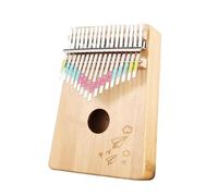 Kalimba 17 Tasti Amanti Della Musica 17 Tasti Kalimba Dito Pollice Pianoforte Xilofono Vibrafono Strumento Musicale Legno Bambù(A)