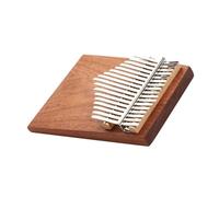 Kalimba 17 Tasti Corpo In Mogano Massiccio Impiallacciato Completamente Con Istruzioni E Martello Per Accordare Il Tono C Portatile Del Pianoforte A Pollice(17 EQ)