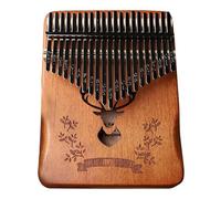 Kalimba 17 Tasti Kalimba 21 Tasti Thumb Piano Con Foro Sonoro Include Borsa Per Il Trasporto Tune Hammer Adulti Principianti(A)