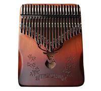 Kalimba 17 Tasti Kalimba 21 Tasti Thumb Piano Con Foro Sonoro Include Borsa Per Il Trasporto Tune Hammer Adulti Principianti(B)
