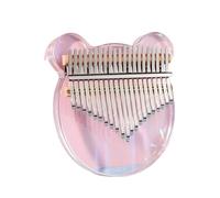 Kalimba 17 Tasti Kalimba In Acrilico 17/21 Tasti Pianoforte A Pollice Trasparente Kalimba Strumento A Tastiera Con Scatola(A21)