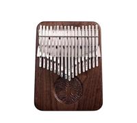 Kalimba 17 Tasti Kalimba Professionale A Doppio Strato In Noce Nero Strumento Musicale Portatile Con Tastiera In Do 34 Tasti