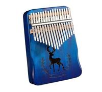 Kalimba 17 Tasti Kalimba Shrapnel Kit Di Accessori Musicali 17 21 Tasti Mogano Grano Box Thumb Piano(B17)