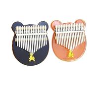 Kalimba 17 Tasti Kalimba Trasparente 17 Tasti Pianoforte A Pollice In Acrilico Per Principianti Kalimba Con Accessori Strumento Musicale A Tastiera(A)