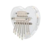Kalimba 17 Tasti Pianoforte A Pollice A 8 Tasti In Acrilico In Legno Portatile Arpa Da Dito Indossabile Strumento Musicale Kalimba Regalo Per Principianti E Adulti(A)