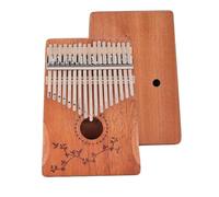 Kalimba 17 Tasti Pianoforte A Pollice In Mogano A 17 Tasti Kalimba Finger Piano Strumento Musicale Professionale Per La Registrazione Delle Esibizioni