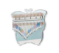 Kalimba 17 Tasti Pianoforte A Pollice Kalimba In Acrilico 17 21 Tasti Mini Kalimba Portatile Tastiera Musicale Per Principianti Mini Strumento Musicale(A21)