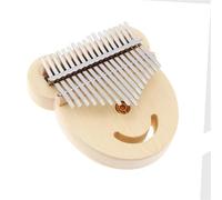 Kalimba 17 Tasti Pianoforte A Pollice Kalimba In Legno Massello A 17 Tasti Professionale In Mogano Lucido Con Protezione Per Le Mani Strumento Musicale(E)