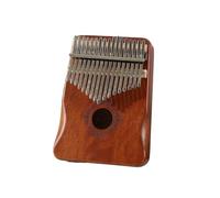 Kalimba 17 Tasti Strumento Kalimba Thumb Piano 17 Tasti Mogano Finger Piano Portable Finger Piano(Dark Wood)