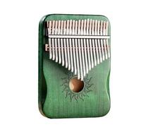 Kalimba 17 Tasti Strumento Musicale A 21 Tasti Kalimba In Legno D'acero Pieno 17 Tasti Con Foro Per Il Suono Per Principianti(E21)