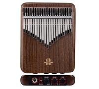 Kalimba a 17/21 tasti con pickup incorporato, jack per altoparlante esterno da 6,5, jack per cuffie e registrazione, strumento a tastiera per pianoforte elettrico a pollice per composizione musicale(2
