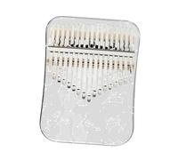 Kalimba A 17 Tasti Con Accordatura Di Precisione Professionale In Acrilico Perfetta Per Esibizioni Sul Palco E Per La Pratica Della Meditazione. Kalimba Professionale