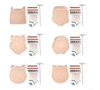 Kalimba a 17 tasti, con chiavi in acciaio tagliate con precisione, ponte in palissandro e hardware di fissaggio (C)