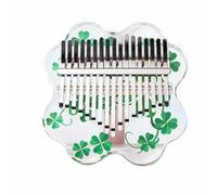Kalimba a 17 tasti, realizzata in acrilico, ideale per imparare la musica attraverso l'interazione giocosa dei bambini