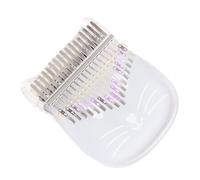 Kalimba a Forma di Gatto, 17 Tasti, Strumento Musicale Portatile | Suono e Tenuto Prolungato, Peso Leggero, per Relax All’Aperto, Bambini, Principianti e Adulti