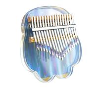 Kalimba Acrilico 17 Note, Pianoforte a Pollice Tondo Portatile