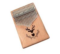 Kalimba Adulto Pianoforte A Pollice Kalimba A 17 Note Strumento Portatile Per Principianti Adulti Colore Legno Fulvo
