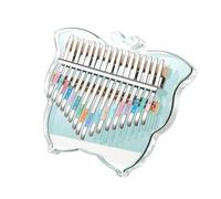 Kalimba Adulto Pianoforte A Pollice Kalimba In Cristallo Acrilico Tastiera Portatile Per Principianti A 17 Tasti(Style D)
