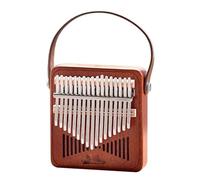Kalimba Adulto Pianoforte Portatile Professionale In Legno Kalimba A 17 Tasti Per Principianti Giallo(M1)