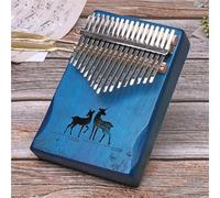 Kalimba Adulto Questo Set Di Kalimba A 17 Tasti Accordato A Mano È Disponibile In Uno Strumento Portatile.(Xianlu blue)
