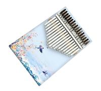 Kalimba Colorato 17 Tasti Pianoforte Portatile In Legno Per Principianti Pianoforte A Pollice Dipinto Professionale Kalimba Strumento Musicale (Color : 02)