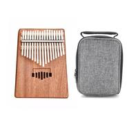 Kalimba Corpo Acustico Kalimba 17 Tasti Sapele Wood Kalimba Box E Spartiti Con Buca Sonora