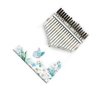 Kalimba Finger Piano Kalimba Colorato 17 Tasti Pianoforte Portatile In Legno Per Principianti Pianoforte A Pollice Dipinto Professionale (Color : 08)