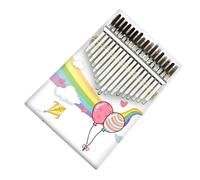 Kalimba Finger Piano Kalimba Colorato 17 Tasti Pianoforte Portatile In Legno Per Principianti Pianoforte A Pollice Dipinto Professionale (Color : 09)