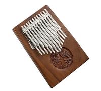 Kalimba Finger Piano Kalimba Cromatico A 24 Tasti, Pianoforte A Pollice In Noce Nera, Doppio Strato, Professionale, Con Accessori (Color : C Tone)