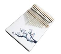 Kalimba Finger Piano Pianoforte Per Dita In Legno Di Abete Rosso Per Principianti 17 Toni Strumento Musicale Per Pianoforte A Pollice Kalimba Dipinto (Color : 06)