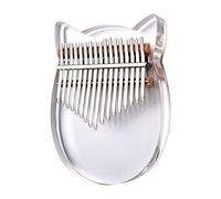 Kalimba Finger Piano Pianoforte Per Pollice In Acrilico Trasparente Kalimba Pollice Pianoforte 17 Toni Strumento A Tastiera Per Pianoforte
