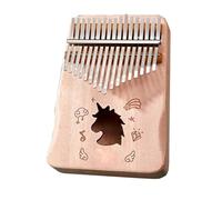 Kalimba Finger Piano Pianoforte Portatile In Legno Massello 17 Tasti Kalimba Thumb Piano Strumenti Finger Piano Con Accessori (Color : 02)